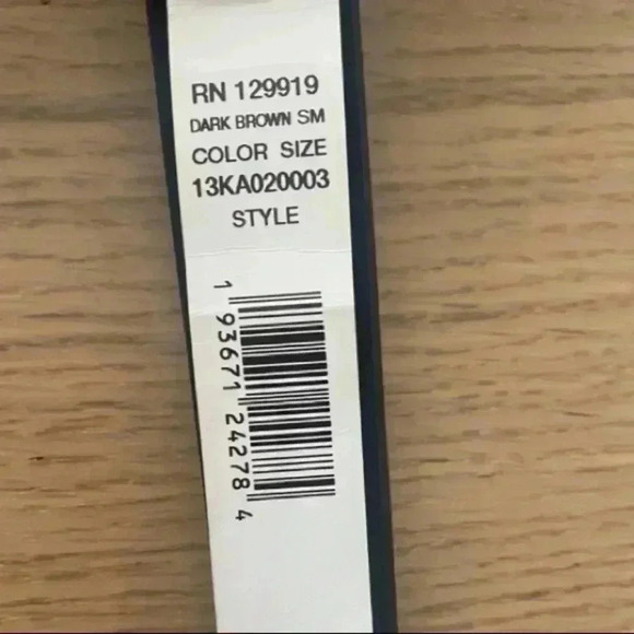 🆕Calvin Klein women's skinny belt CK Monogram Buckle S🆕 - Picture 6 of 11